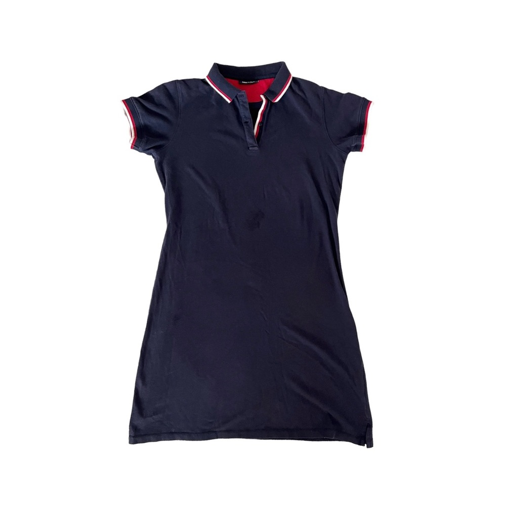 Eden Park Short Sleeve Mini Polo Dress